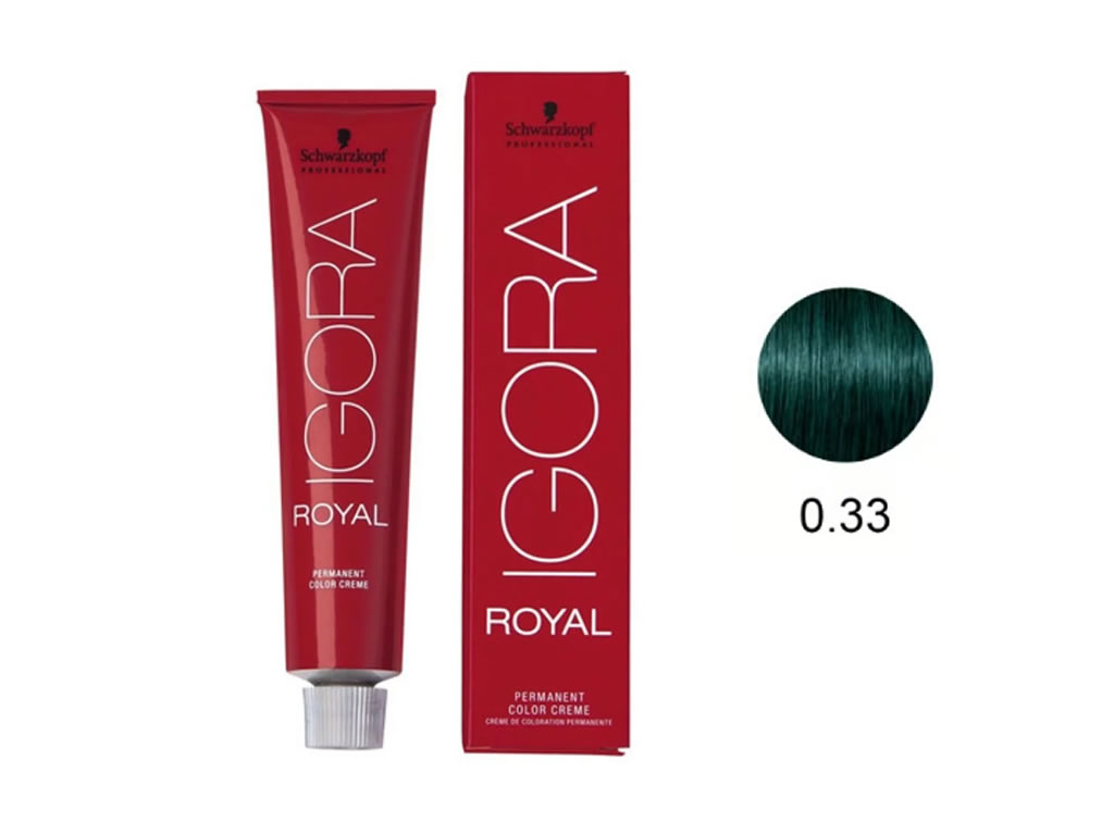 IGORA ROYAL COLORAÇÃO 0.33 - 60G IGORA ROYAL COLORAÇÃO 0.33 - 60G