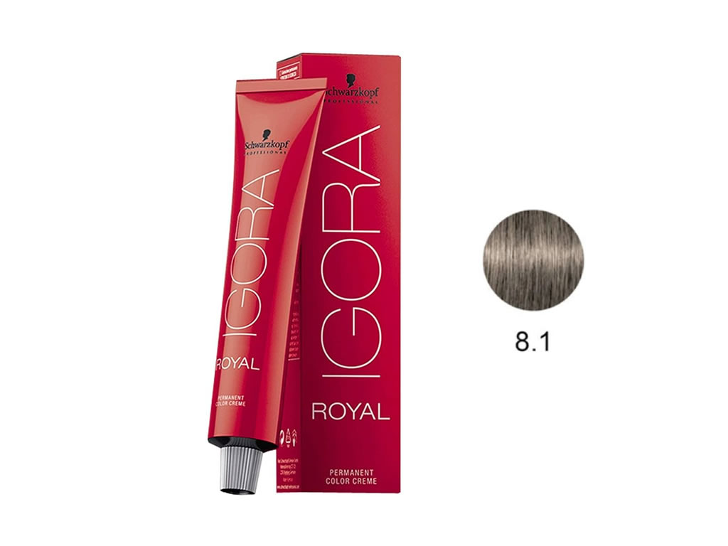 IGORA ROYAL COLORAÇÃO 8.1 - 60G IGORA ROYAL COLORAÇÃO 8.1 - 60G