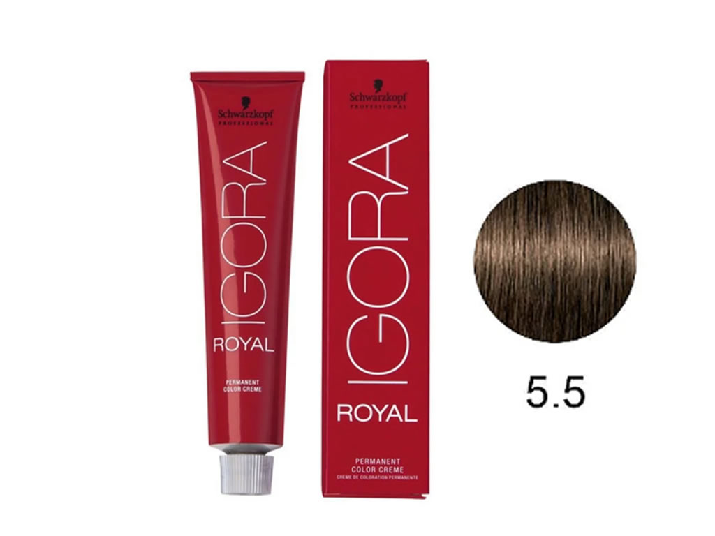 IGORA ROYAL COLORAÇÃO 5.5 - 60G IGORA ROYAL COLORAÇÃO 5.5 - 60G