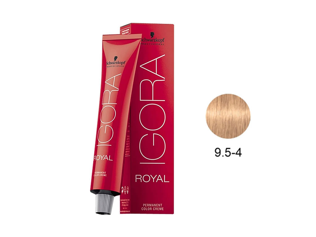 IGORA ROYAL COLORAÇÃO 9.5-4 - 60G IGORA ROYAL COLORAÇÃO 9.5-4 - 60G
