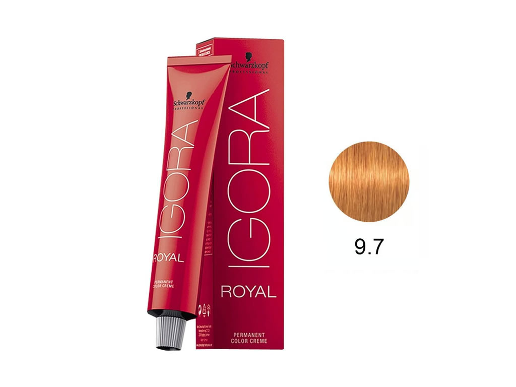 IGORA ROYAL COLORAÇÃO 9.7 - 60G IGORA ROYAL COLORAÇÃO 9.7 - 60G