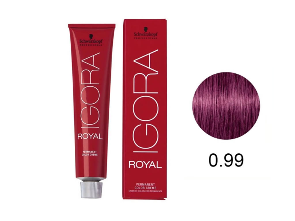 IGORA ROYAL COLORAÇÃO 0.99 - 60G IGORA ROYAL COLORAÇÃO 0.99 - 60G