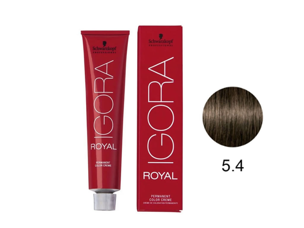 IGORA ROYAL COLORAÇÃO 5.4 - 60G IGORA ROYAL COLORAÇÃO 5.4 - 60G
