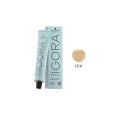 COLORAÇÃO IGORA ROYAL HIGHLIFTS 12.4 - 60G COLORAÇÃO IGORA ROYAL HIGHLIFTS 12.4 - 60G