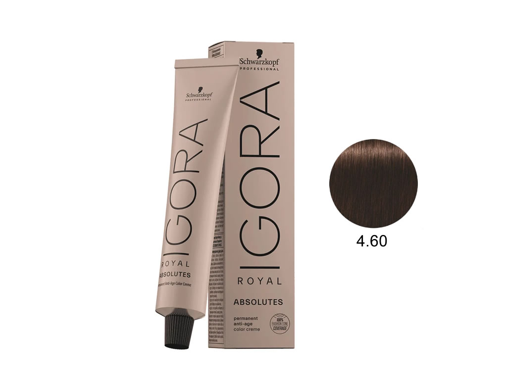 COLORAÇÃO IGORA ABSOLUTE 4-60 - 60G COLORAÇÃO IGORA ABSOLUTE 4-60 - 60G