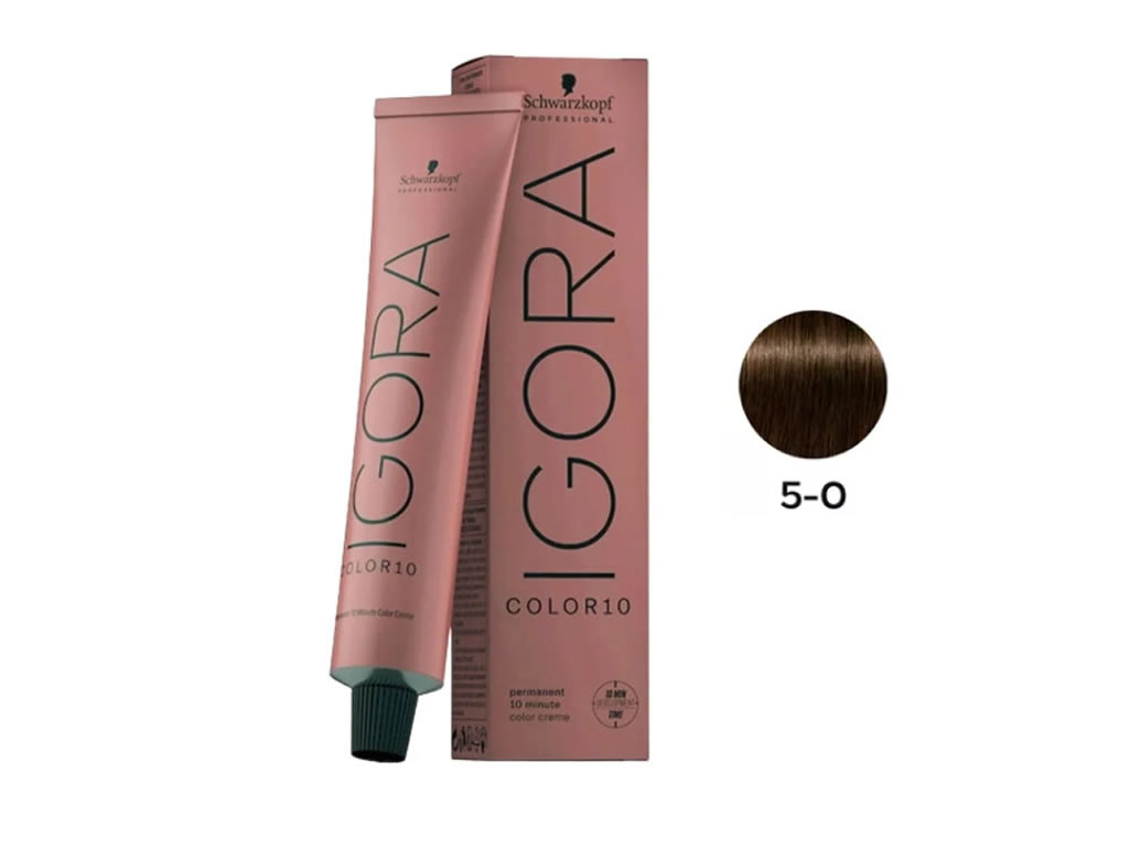COLORAÇÃO IGORA COLOR10 5-0 - 60G COLORAÇÃO IGORA COLOR10 5-0 - 60G