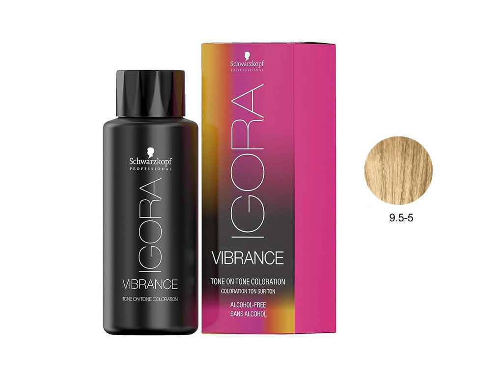 COLORAÇÃO IGORA VIBRANCE GEL 9.5-5 - 60ML COLORAÇÃO IGORA VIBRANCE GEL 9.5-5 - 60ML