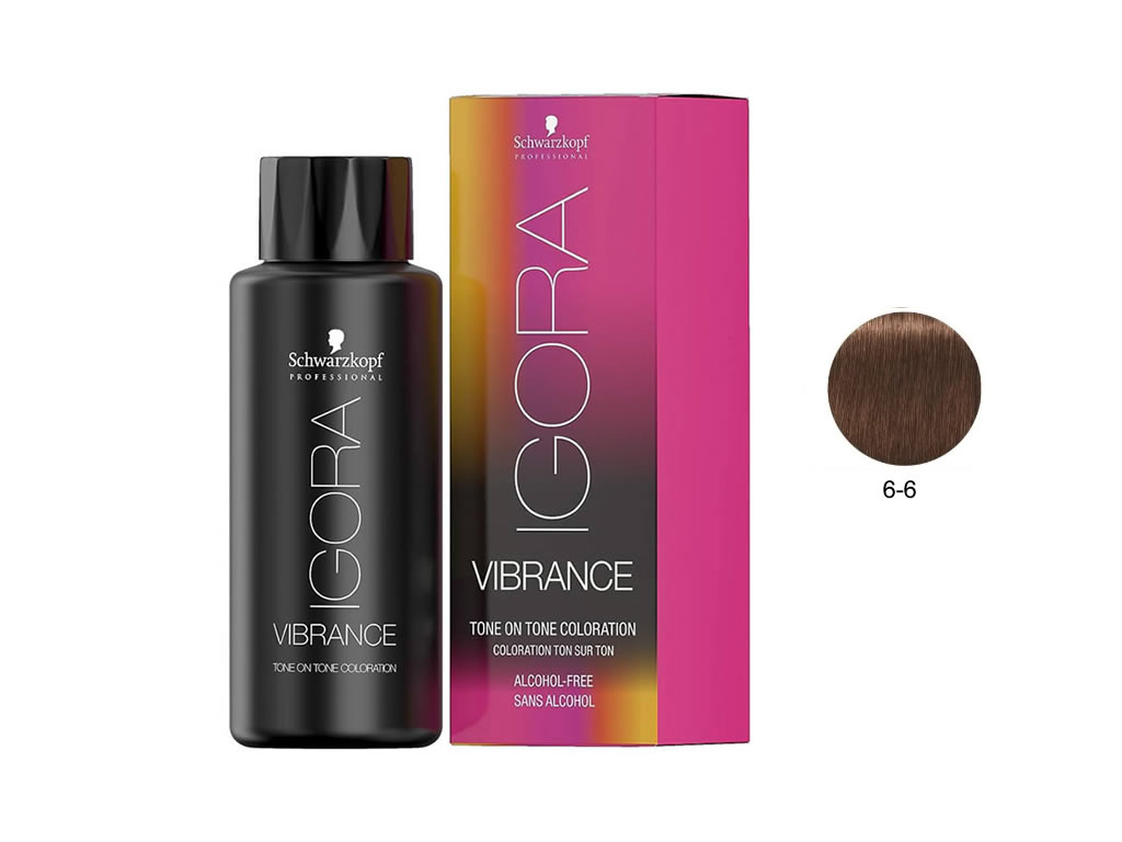 COLORAÇÃO IGORA VIBRANCE GEL 6-6 - 60ML COLORAÇÃO IGORA VIBRANCE GEL 6-6 - 60ML