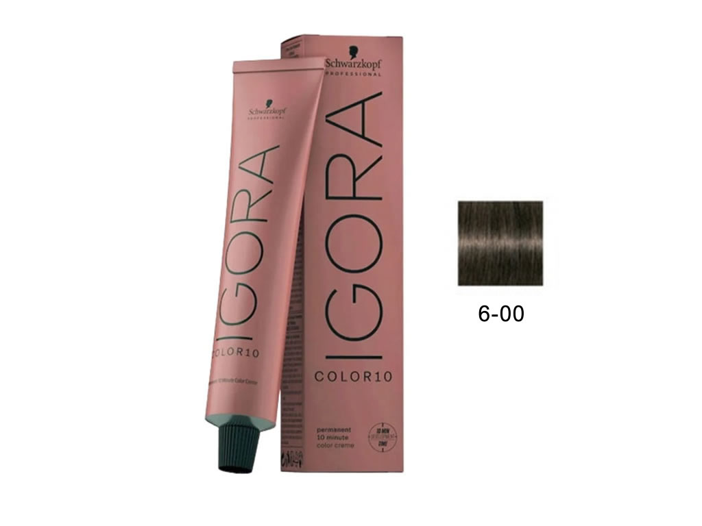 COLORAÇÃO IGORA COLOR10 6-00 - 60G COLORAÇÃO IGORA COLOR10 6-00 - 60G