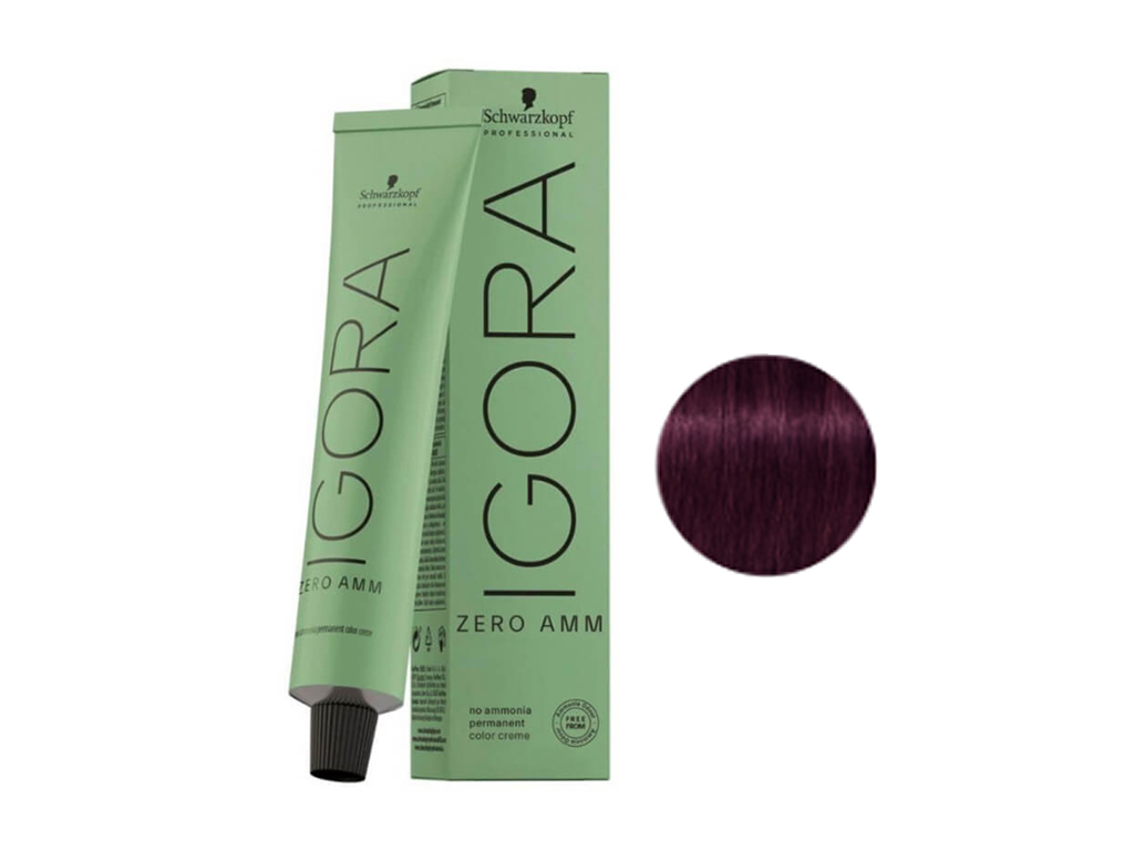 COLORAÇÃO IGORA ZERO AMM 4-99 - 60ML COLORAÇÃO IGORA ZERO AMM 4-99 - 60ML
