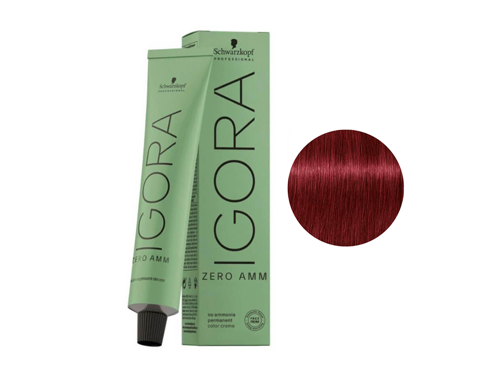 COLORAÇÃO IGORA TONALIZANTE ZERO AMM 5-88 - 60ML COLORAÇÃO IGORA TONALIZANTE ZERO AMM 5-88 - 60ML