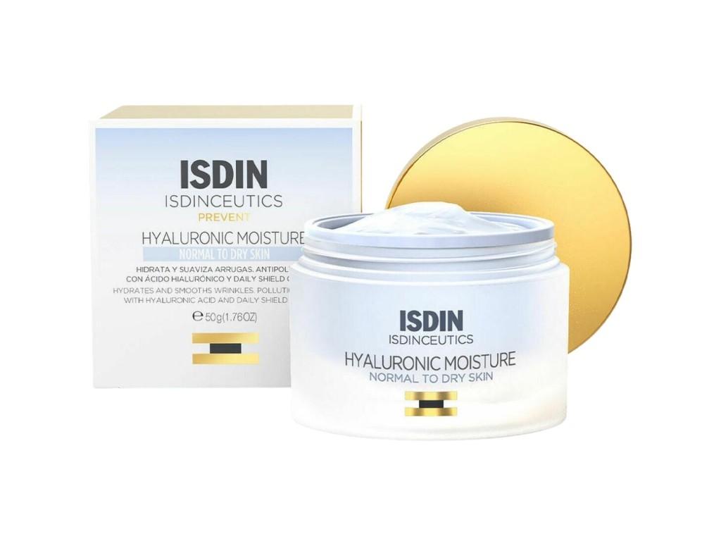 ISDIN ISDINCEUTICS HYALURONIC MOISTURE CREME FACIAL PELE NORMAL A SECA - 50ML ISDIN ISDINCEUTICS HYALURONIC MOISTURE CREME FACIAL PELE NORMAL A SECA - 50ML