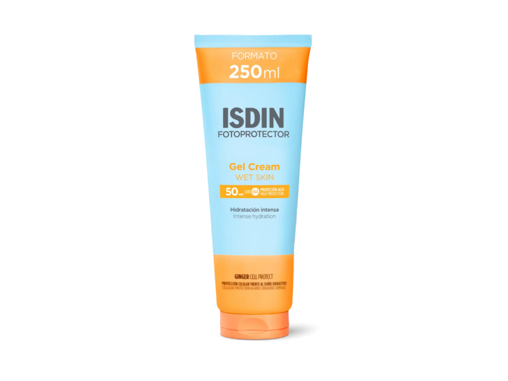 ISDIN PROTETOR GEL CREAM WET SKIN SPF50 250ML ISDIN PROTETOR GEL CREAM WET SKIN SPF50 250ML