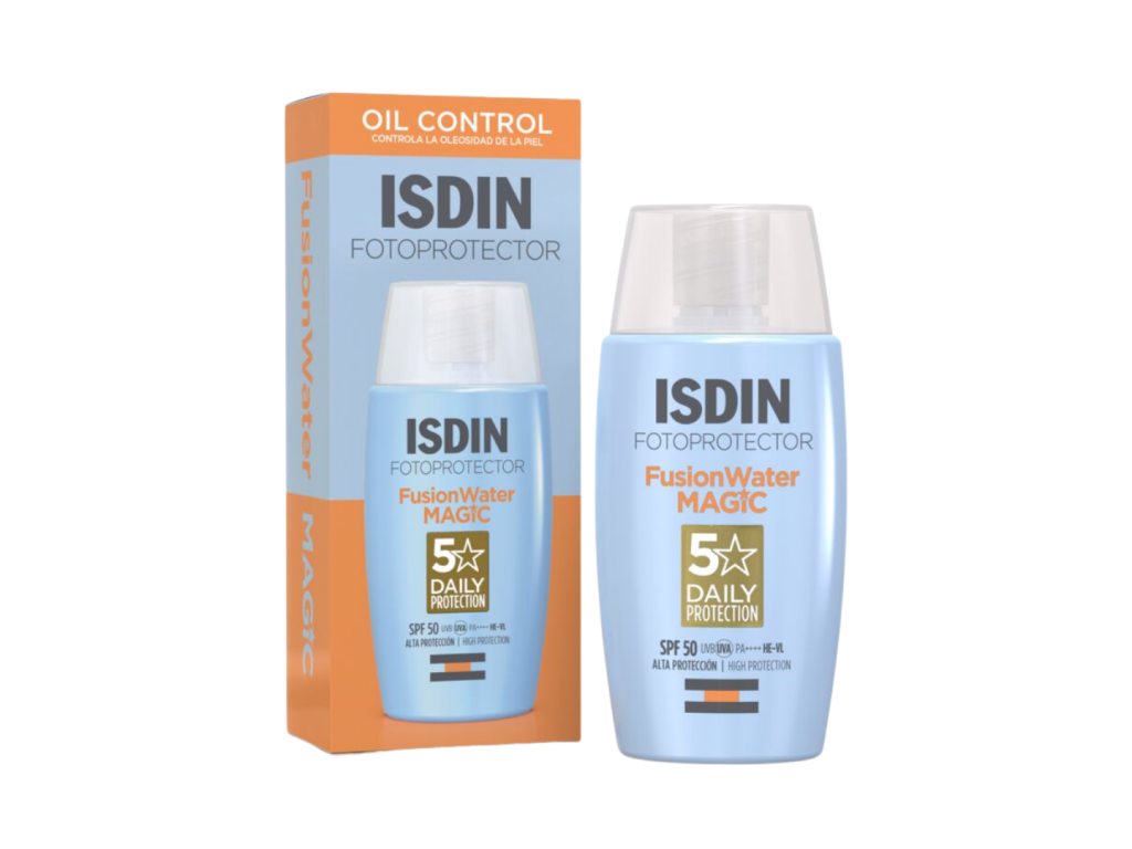 ISDIN PROTETOR FACIAL OIL CONTROL FUSION WATER MAGIC SPF50 50ML ISDIN PROTETOR FACIAL OIL CONTROL FUSION WATER MAGIC SPF50 50ML