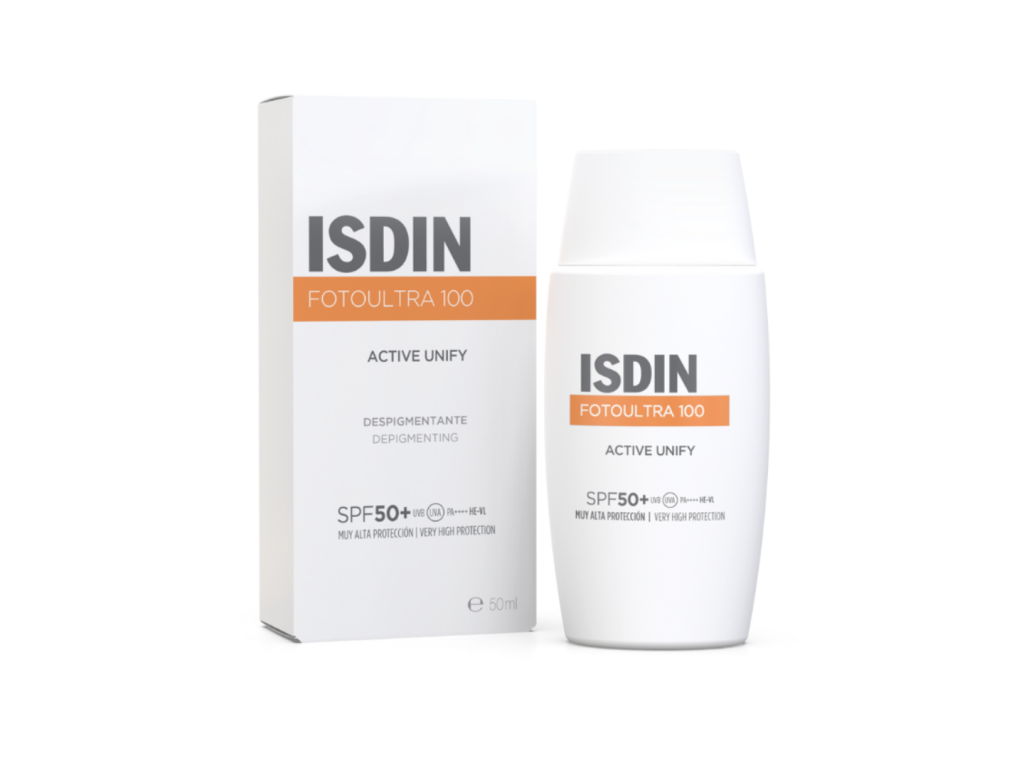 ISDIN PROTETOR FACIAL ACTIVE UNIFY DESPIGMENTANTE SPF50 50ML ISDIN PROTETOR FACIAL ACTIVE UNIFY DESPIGMENTANTE SPF50 50ML
