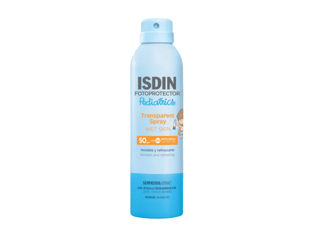 ISDIN PROTETOR PEDIATRICS SPRAY WET SKIN SPF50 250ML ISDIN PROTETOR PEDIATRICS SPRAY WET SKIN SPF50 250ML