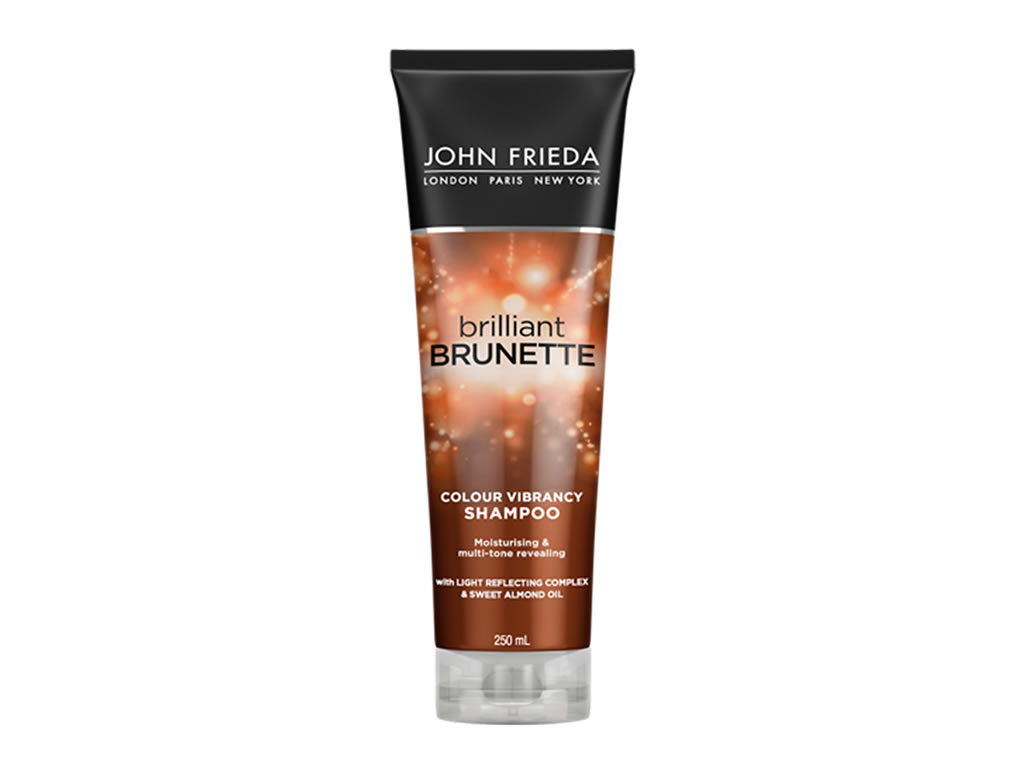 SHAMPOO JOHN FRIEDA BRILLIANT BRUNETTE COLOR VIBRANCY - 250ML SHAMPOO JOHN FRIEDA BRILLIANT BRUNETTE COLOR VIBRANCY - 250ML