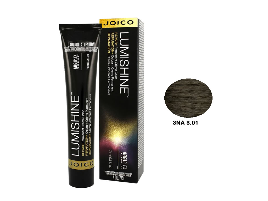 JOICO COLORACAO LUMISHINE 74ML - 3NA (3.01) CASTANHO CINZA ESCURO NATURAL JOICO COLORACAO LUMISHINE 74ML - 3NA (3.01) CASTANHO CINZA ESCURO NATURAL
