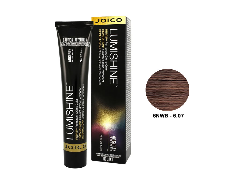 JOICO COLORACAO LUMISHINE 74ML - 6NWB (6.07) LOURO BEGE QUENTE ESCURO NATURAL JOICO COLORACAO LUMISHINE 74ML - 6NWB (6.07) LOURO BEGE QUENTE ESCURO NATURAL