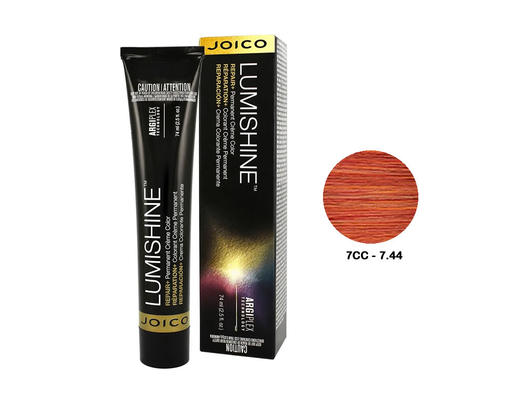 JOICO COLORACAO LUMISHINE 74ML - 7CC (7.44) LOURO MEDIO ACOBREADO COBRE JOICO COLORACAO LUMISHINE 74ML - 7CC (7.44) LOURO MEDIO ACOBREADO COBRE