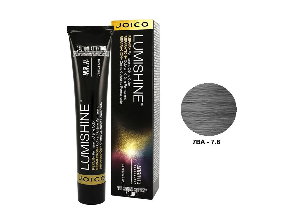 JOICO COLORACAO LUMISHINE 74ML - 7BA (7.8) LOURO MEDIO AZUL CINZA JOICO COLORACAO LUMISHINE 74ML - 7BA (7.8) LOURO MEDIO AZUL CINZA