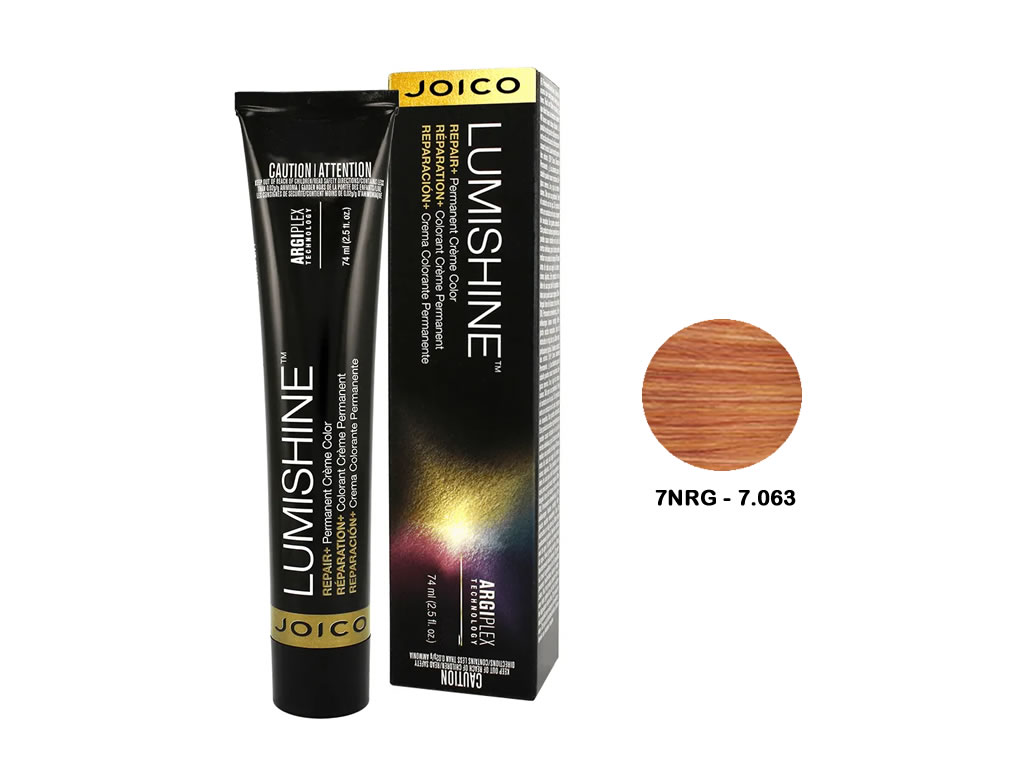 JOICO COLORACAO LUMISHINE 74ML - 7NRG (7.063) LOURO MEDIO DOURADO AVERMELHADO NATURAL JOICO COLORACAO LUMISHINE 74ML - 7NRG (7.063) LOURO MEDIO DOURADO AVERMELHADO NATURAL