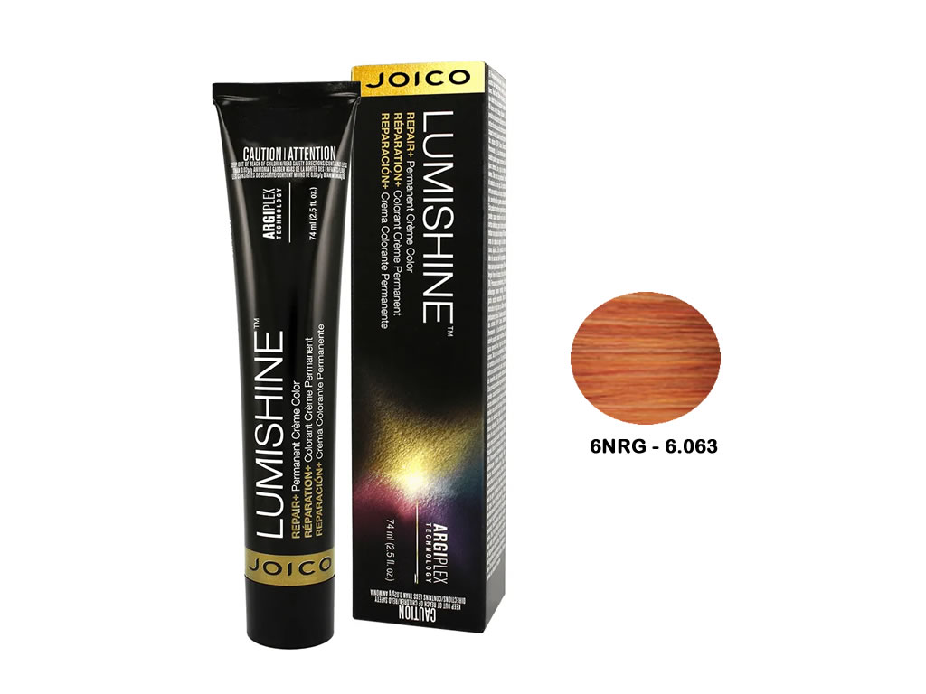 JOICO COLORACAO LUMISHINE 74ML - 6NRG (6.063) LOURO ESCURO DOURADO AVERMELHADO JOICO COLORACAO LUMISHINE 74ML - 6NRG (6.063) LOURO ESCURO DOURADO AVERMELHADO