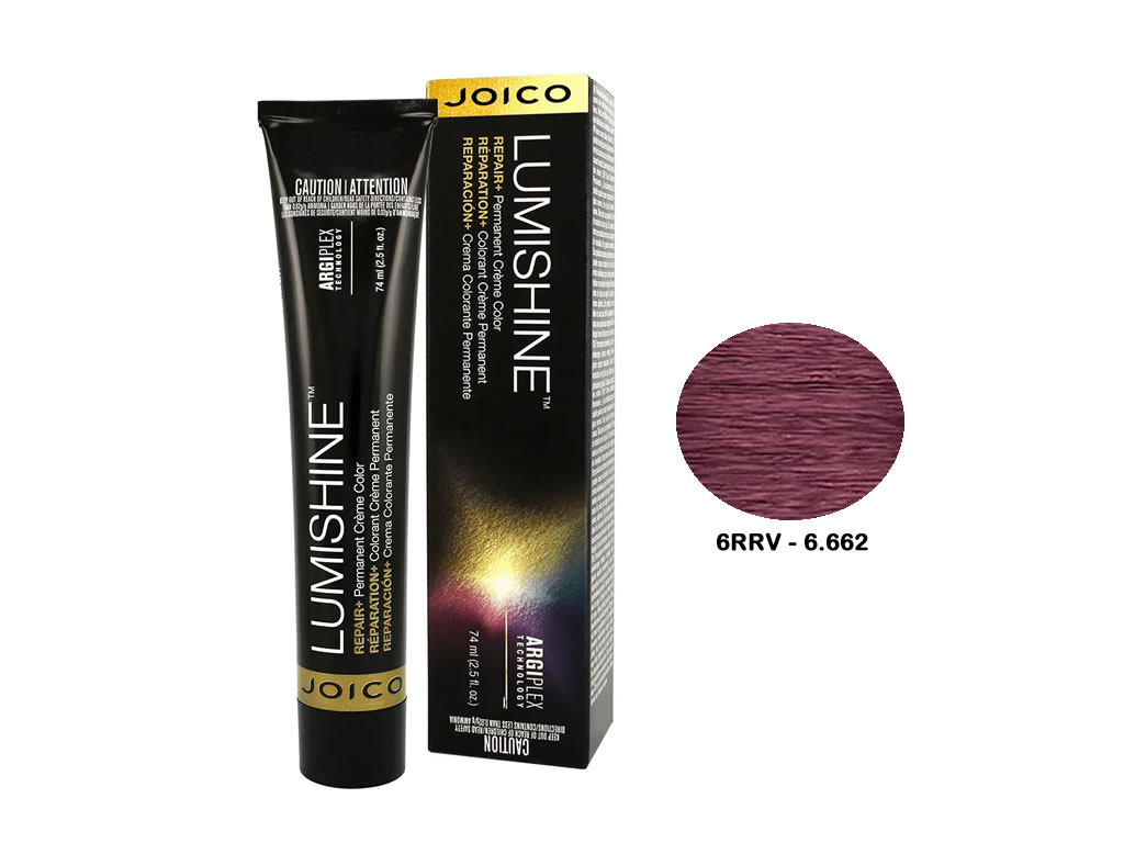 JOICO COLORACAO LUMISHINE 74ML - 6RRV (6.662) RUIVO RUIVO LOURO ESCURO VIOLETA JOICO COLORACAO LUMISHINE 74ML - 6RRV (6.662) RUIVO RUIVO LOURO ESCURO VIOLETA