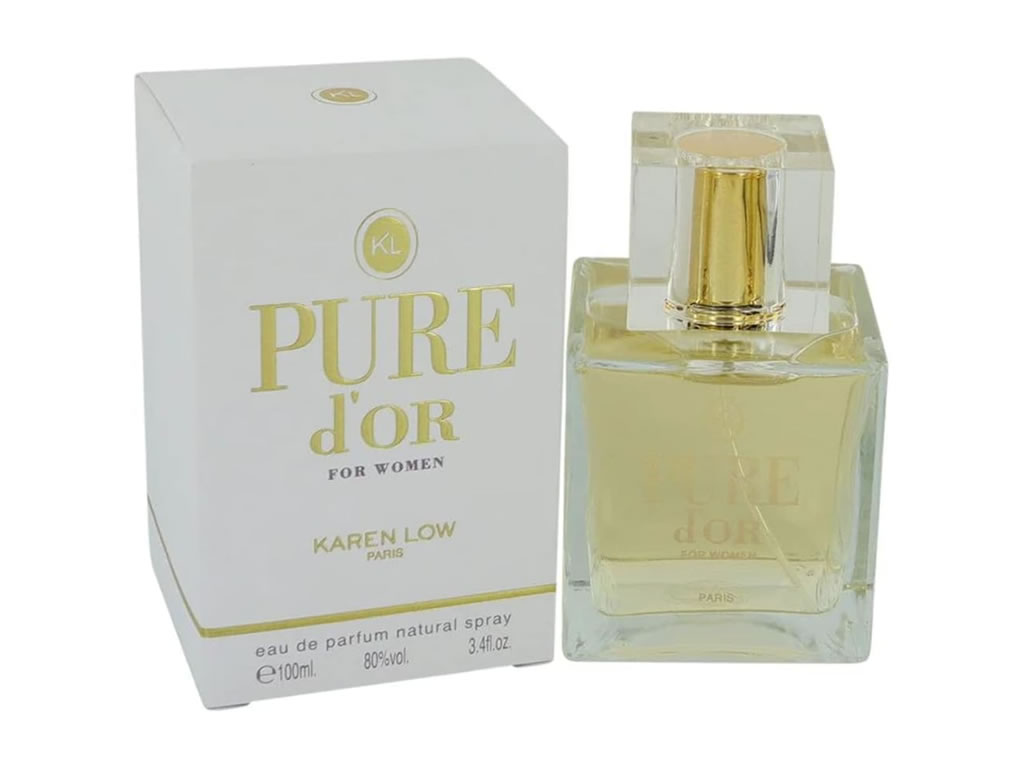 PERFUME KAREN LOW PURE D'OR WOMEN EDP - 100ML - FEMININO PERFUME KAREN LOW PURE D'OR WOMEN EDP - 100ML - FEMININO