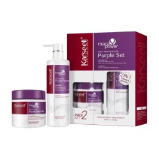 KARSEELL PURPLE KIT SHAMPOO 500ML + MASCARA PURPLE 500ML KARSEELL PURPLE KIT SHAMPOO 500ML + MASCARA PURPLE 500ML