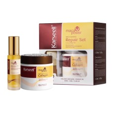 KARSEELL MACA POWER KIT REPAIR HAIR MASCARA 500ML + ESSENCE OIL 50ML