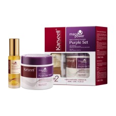 KARSEELL PURPLE KIT MASCARA 500ML + OLEO MACA POWER ESSENCE 50ML 