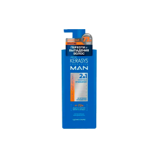SHAMPOO KERASYS PROACTIVE MAN 2 EM 1 WOODY - 400ML