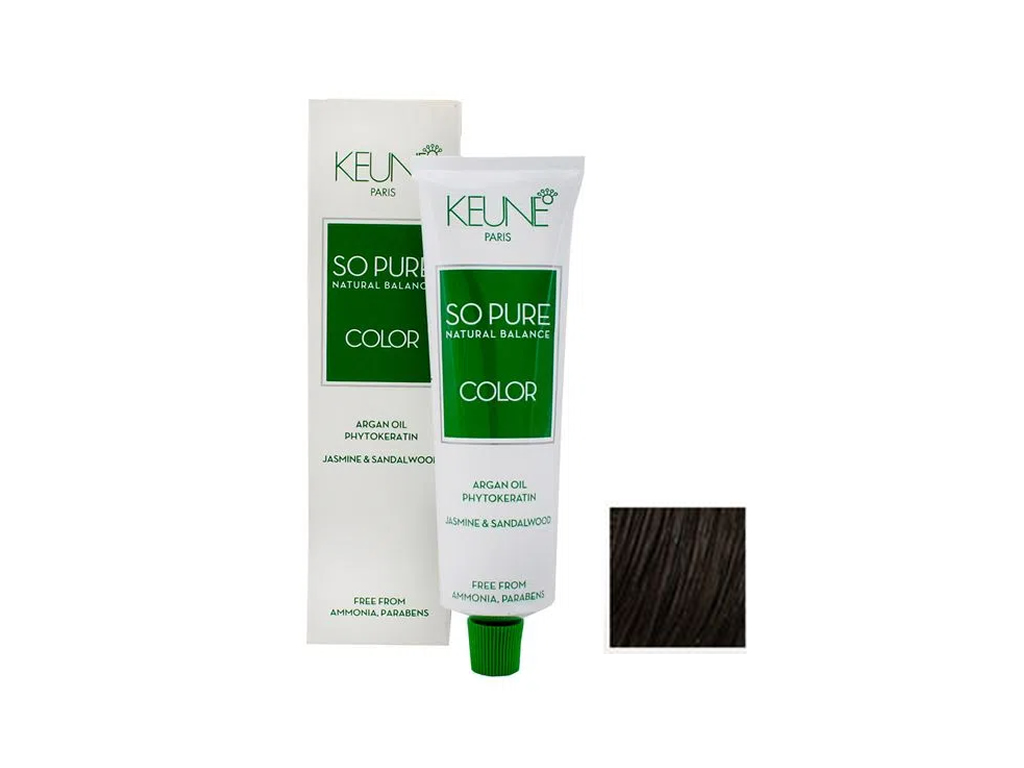 TINTA KEUNE SO PURE 3 DK MARROM - 60ML TINTA KEUNE SO PURE 3 DK MARROM - 60ML