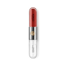 KIKO MILANO GLOSS DOUBLE TOUCH 107 CHERRY RED