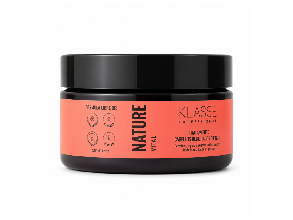 KLASSE NATURE VITAL MASCARA 250ML KLASSE NATURE VITAL MASCARA 250ML