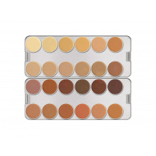 PALETA DE CREME KRYOLAN DERMACOLOR CAMOUFLAGE - 24 CORES - K PALETA DE CREME KRYOLAN DERMACOLOR CAMOUFLAGE - 24 CORES - K