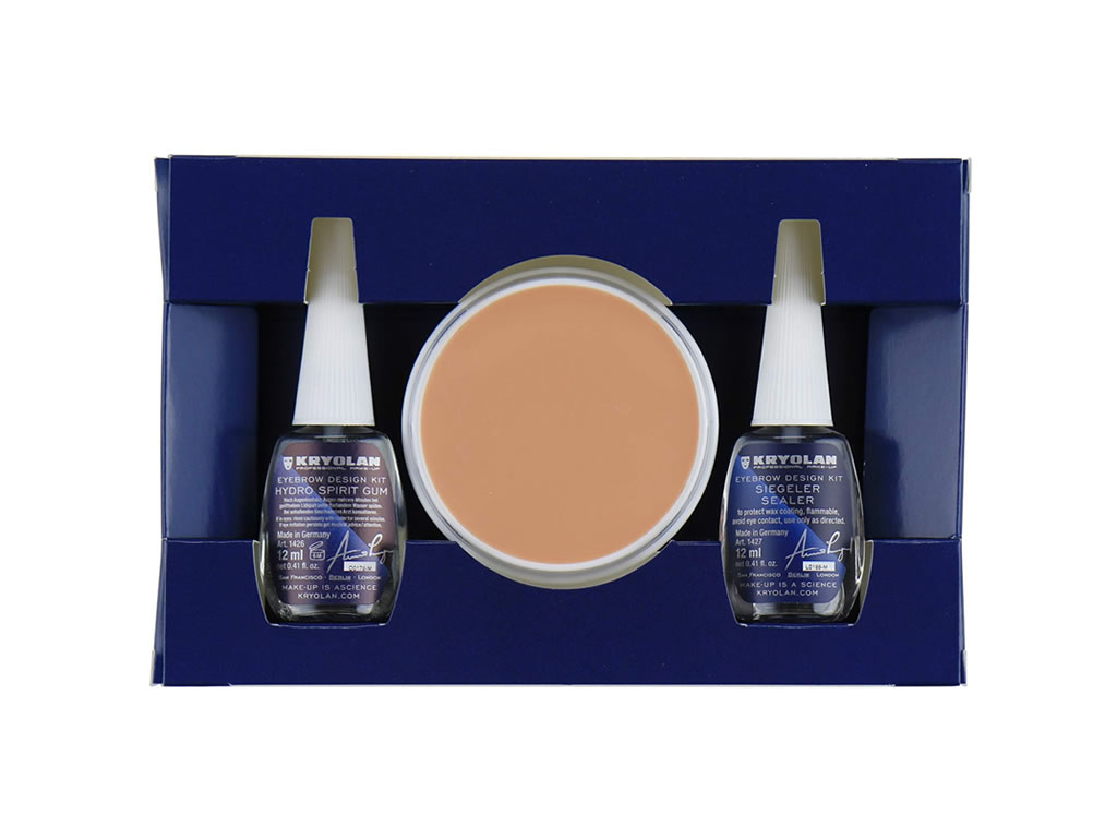 KIT SOBRANCELHA KRYOLAN EYEBROW DESIGN KIT SOBRANCELHA KRYOLAN EYEBROW DESIGN