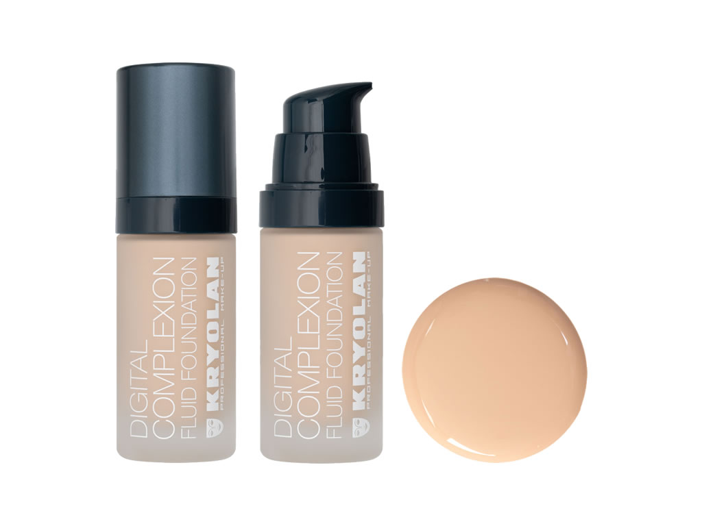BASE LIQUIDA KRYOLAN DIGITAL COMPLEXION FLUID FOUNDATION - 30ML - O13 BASE LIQUIDA KRYOLAN DIGITAL COMPLEXION FLUID FOUNDATION - 30ML - O13