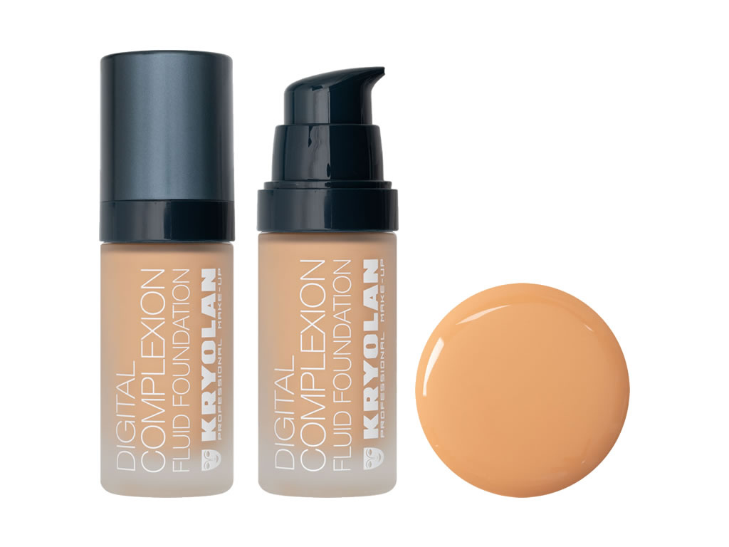 BASE LIQUIDA KRYOLAN DIGITAL COMPLEXION FLUID FOUNDATION - 30ML - Y26 BASE LIQUIDA KRYOLAN DIGITAL COMPLEXION FLUID FOUNDATION - 30ML - Y26