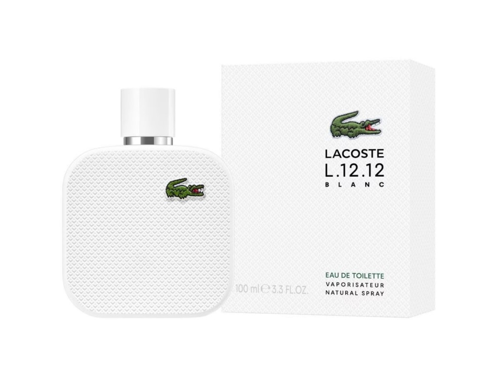 PERFUME LACOSTE L.12.12 BLANC EAU DE TOILETTE - 100 ML - MASCULINO PERFUME LACOSTE L.12.12 BLANC EAU DE TOILETTE - 100 ML - MASCULINO