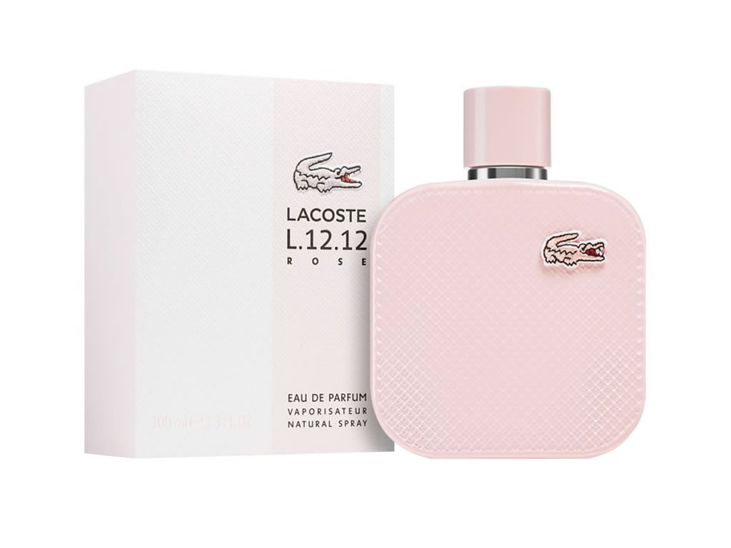 PERFUME LACOSTE L.12.12 ROSE EAU DE PARFUM - 90 ML - FEMININO PERFUME LACOSTE L.12.12 ROSE EAU DE PARFUM - 90 ML - FEMININO