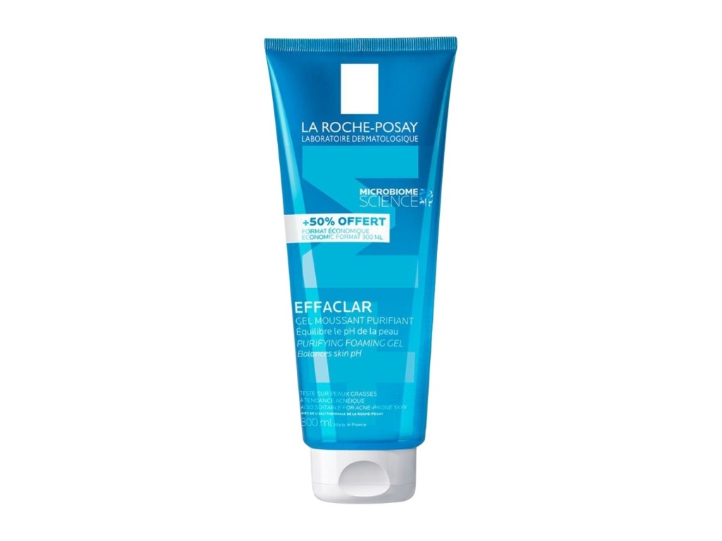 LA ROCHE POSAY EFFACLAR GEL LIMPADOR PURIFICANTE - 300ML LA ROCHE POSAY EFFACLAR GEL LIMPADOR PURIFICANTE - 300ML