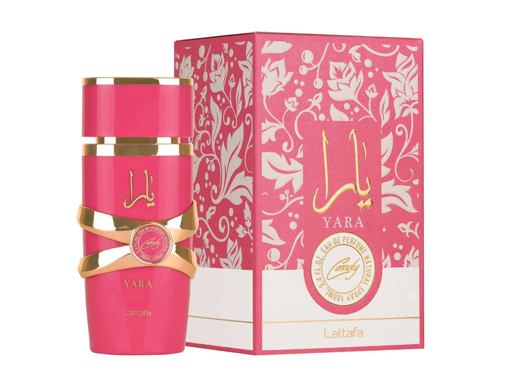 PERFUME LATTAFA YARA CANDY EDP - 100ML - FEMININO PERFUME LATTAFA YARA CANDY EDP - 100ML - FEMININO