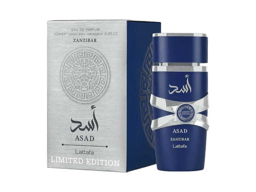 PERFUME LATTAFA ASAD ZANZIBAR LIMITED EDITION EDP - 100ML - MASCULINO PERFUME LATTAFA ASAD ZANZIBAR LIMITED EDITION EDP - 100ML - MASCULINO