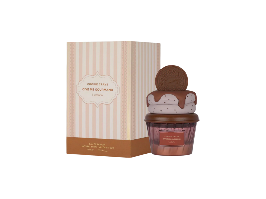 PERFUME LATTAFA GIVE ME GOURMAND COOKIE CRAVE EDP 75 ML - FEMININO PERFUME LATTAFA GIVE ME GOURMAND COOKIE CRAVE EDP 75 ML - FEMININO
