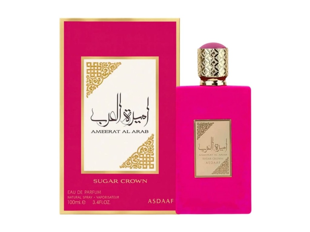 PERFUME ASDAAF AMEERAT AL ARAB SUGAR CROWN EDP - 100 ML PERFUME ASDAAF AMEERAT AL ARAB SUGAR CROWN EDP - 100 ML