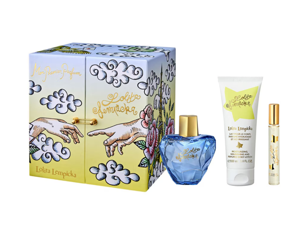 PERFUME MON PREMIERE KIT LOLITA LEMPICKA EDP 100ML + EDP 7.5ML + BODY LOTION 100ML - FEMININO PERFUME MON PREMIERE KIT LOLITA LEMPICKA EDP 100ML + EDP 7.5ML + BODY LOTION 100ML - FEMININO