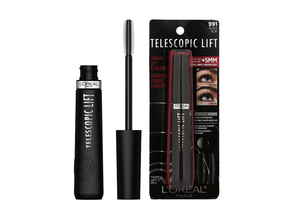 MASCARA RIMEL LOREAL TELESCOPIC LIFT - 991 BLACK MASCARA RIMEL LOREAL TELESCOPIC LIFT - 991 BLACK