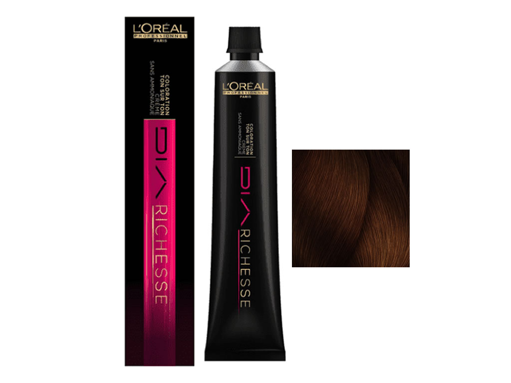 TONALIZANTE CAPILAR LOREAL DIA RICHESSE - 50ML - 5.54 TONALIZANTE CAPILAR LOREAL DIA RICHESSE - 50ML - 5.54